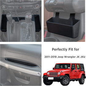 Neepiar gear-shift side tray installed keeping small items secure during drives