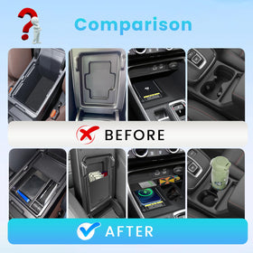 Neepiar hidden storage box with adhesive tape detail ensuring secure placement benefit