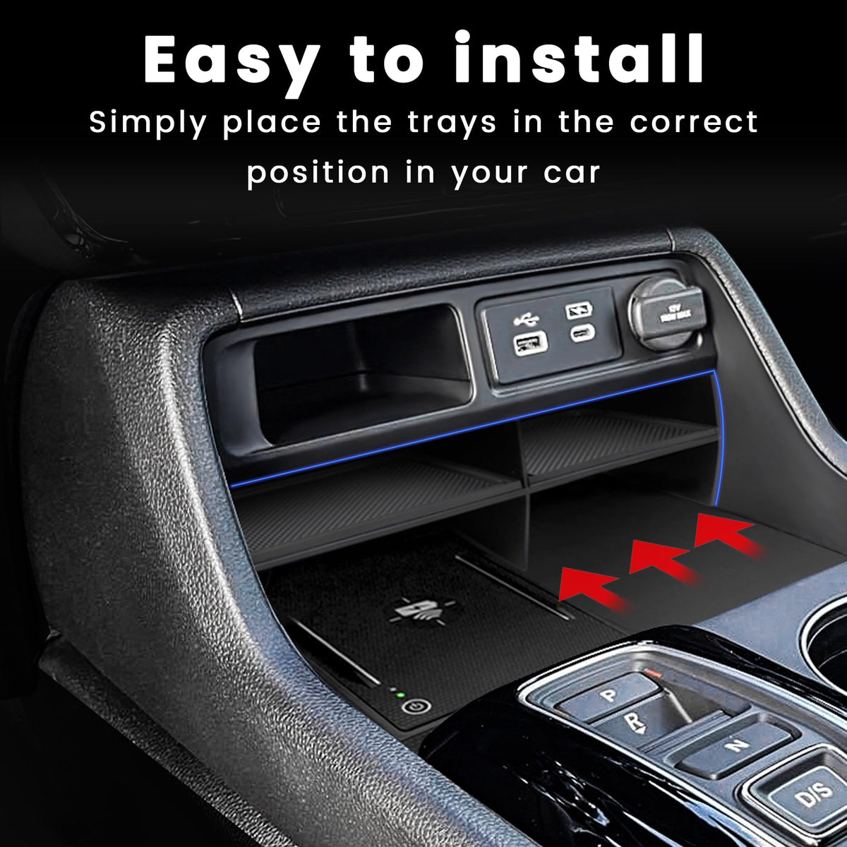 Neepiar being placed into console with no tools for quick install