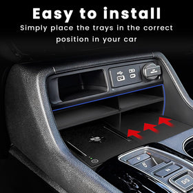 Neepiar being placed into console with no tools for quick install