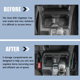 Neepiar installed tray holding keys and coins for quick-access organization