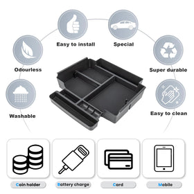 Neepiar phone, card and coin layout for quick access