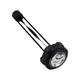 Neeseelily front view fuel cap showing gauge and secure fit benefit