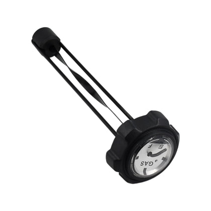 Neeseelily front view fuel cap showing gauge and secure fit benefit