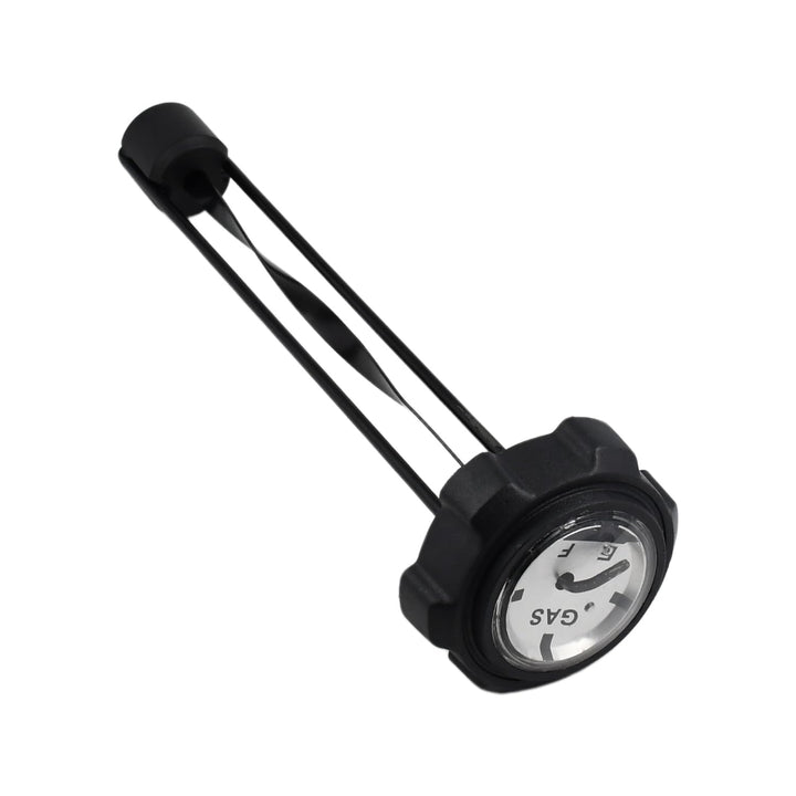 Neeseelily front view fuel cap showing gauge and secure fit benefit