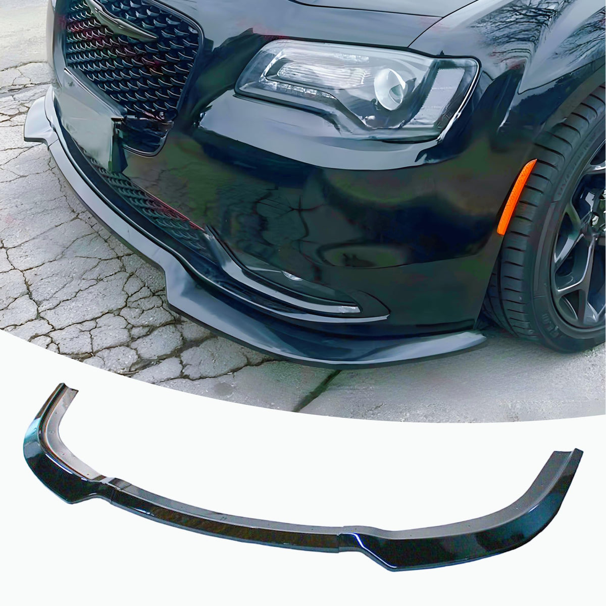 NEESPOC front view showing full splitter and sporty lower stance