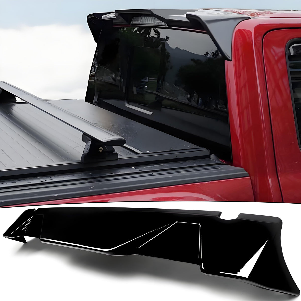 NeespoC spoiler front profile showing sleek roofline and sportier look