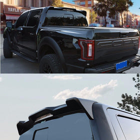 NeespoC spoiler installed rear view demonstrating integrated appearance