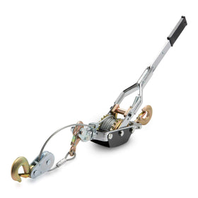 NEIKO front view of come along winch showing compact durable design and heavy-duty capacity