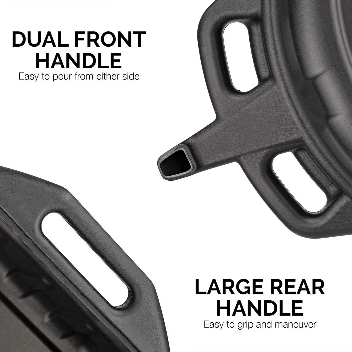 NEIKO detail of dual handles for secure grip and comfortable carrying