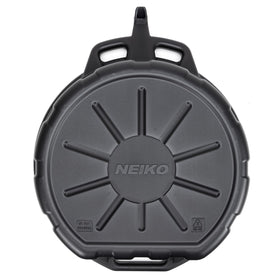 NEIKO detailed view of built-in pour spout for controlled fluid transfer
