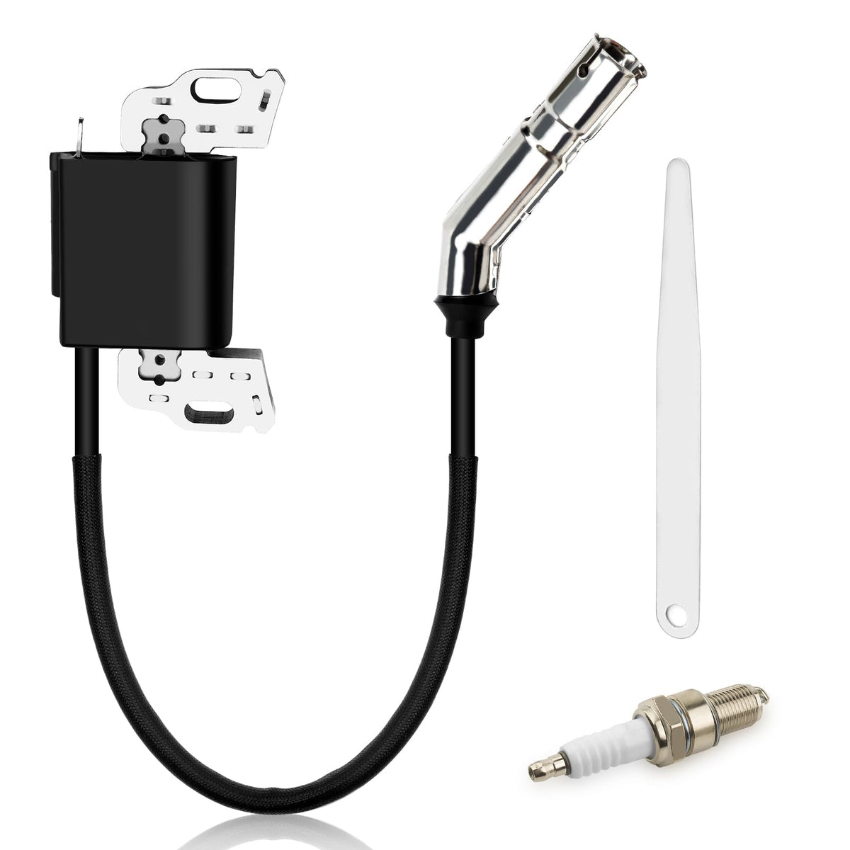 neivilu ignition coil front view showing fit and reliable spark