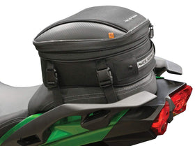 Nelson-Rigg Commuter Lite front view showing compact profile and hard lid for organized travel