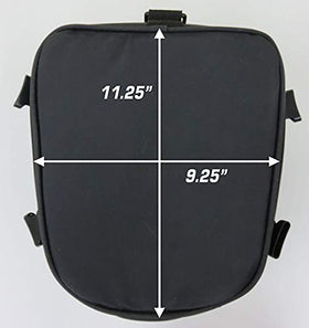 Nelson-Rigg Commuter Lite next to a helmet to show scale and commuter-ready size