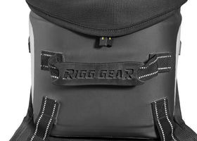 Nelson-Rigg inside view with adjustable divider organizing tools and personal items
