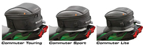 Nelson-Rigg interior shot showing mesh organizer and self-fastening straps