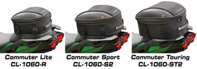 Nelson-Rigg interior mesh organizer under lid keeping small items visible and organized