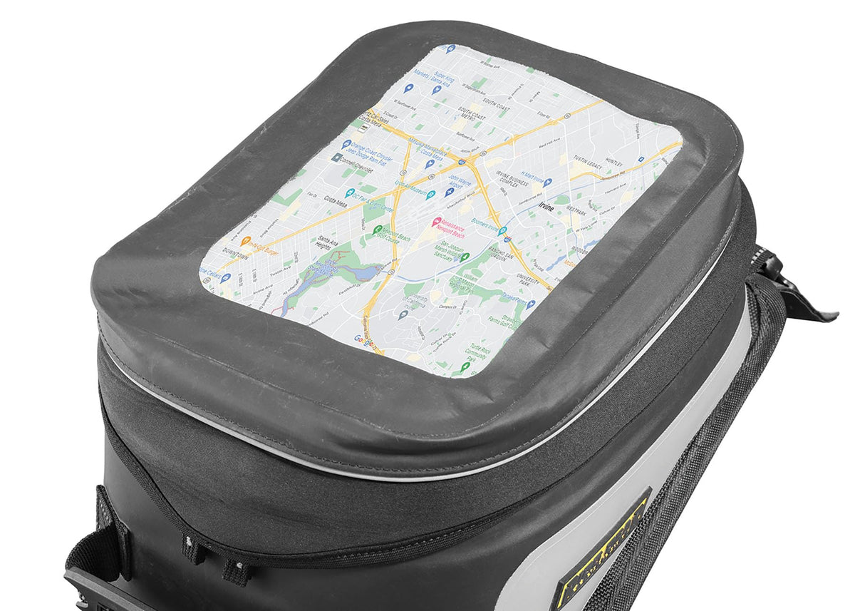 Nelson-Rigg clear top map panel touchscreen friendly for navigation and route viewing
