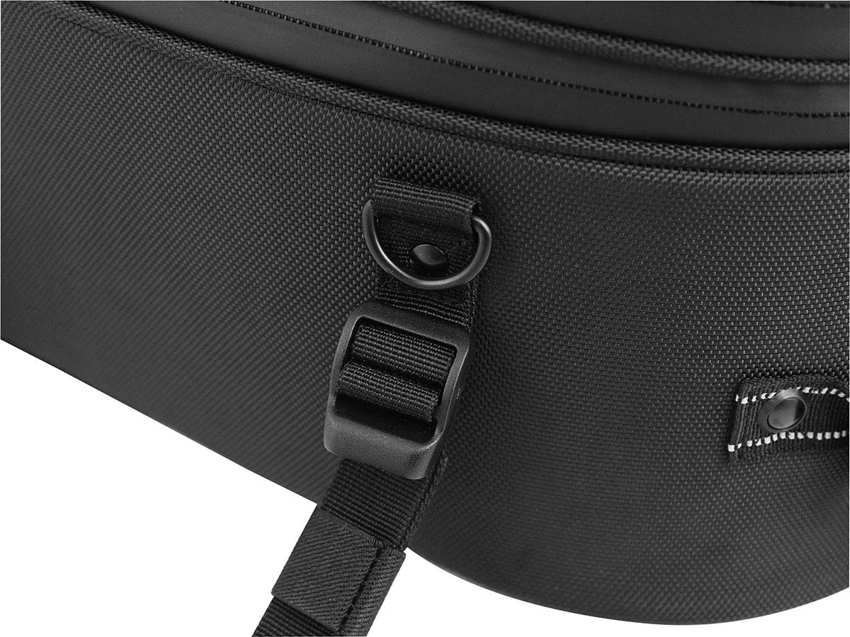 Nelson-Rigg MOLLE lid detail enabling accessory attachment