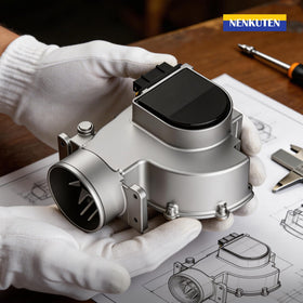 NENKUTEN closeup of electrical connector for reliable connection