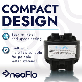 Neo-Pure HEPP200 internal valve close-up, highlights mechanical operation and reliability