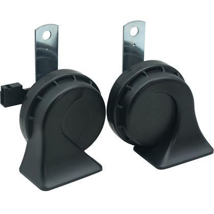 NEOGET front double horn assembly showing robust horns and mounting benefit