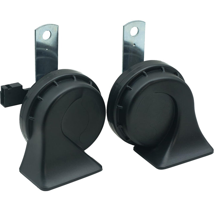 NEOGET front double horn assembly showing robust horns and mounting benefit