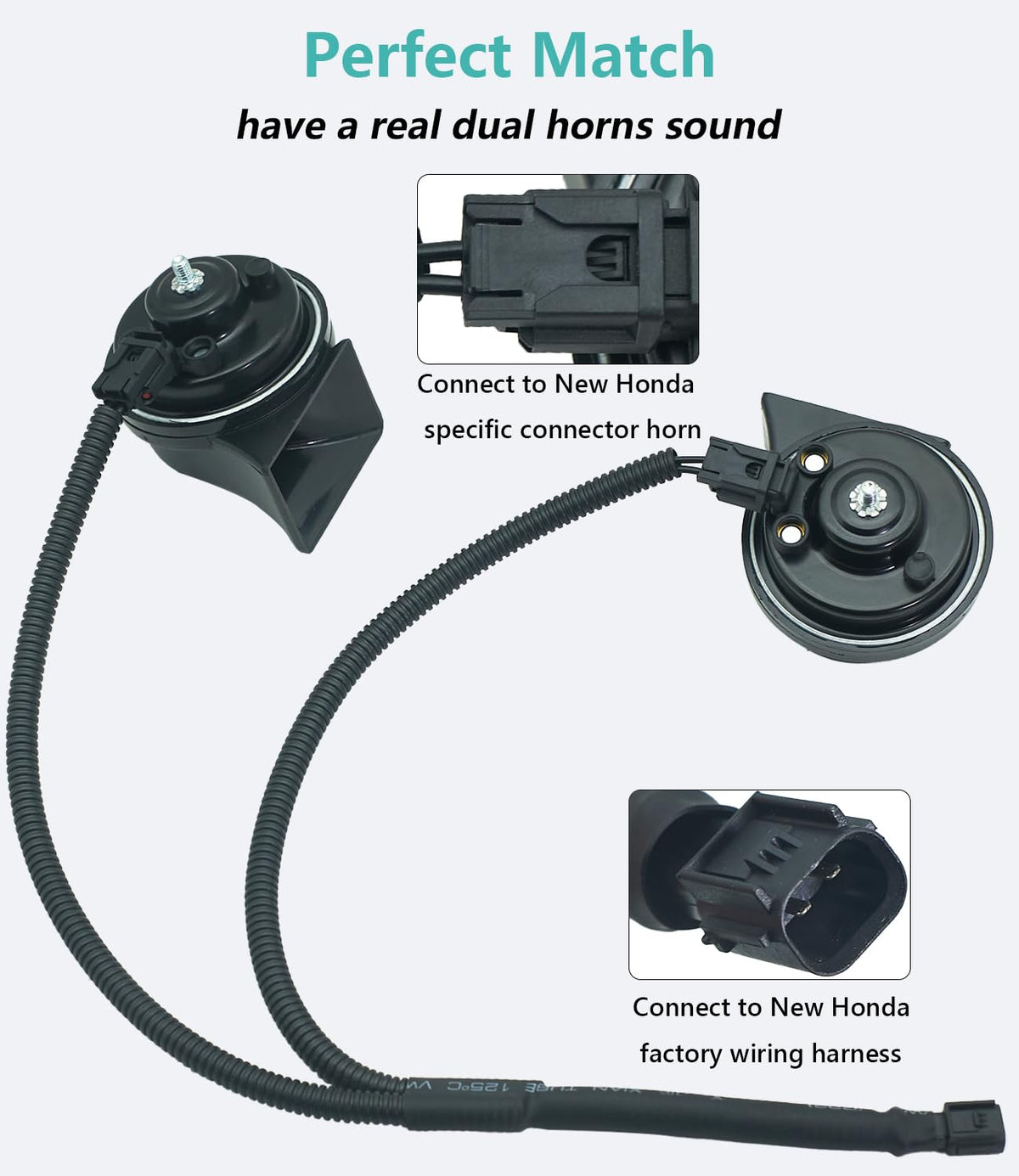 NEOGET high-tone horn profile, demonstrating sharper tone for better clarity