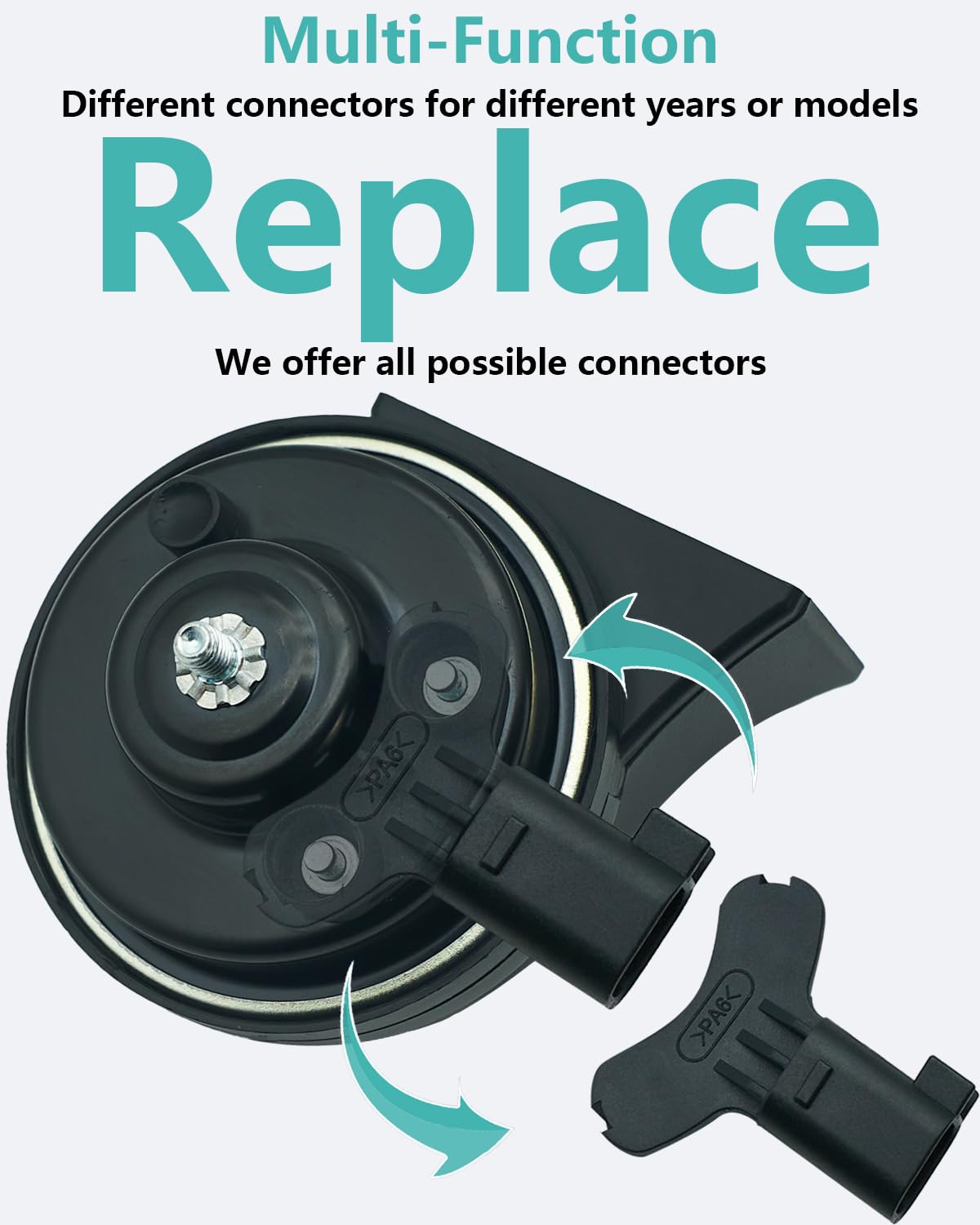 NEOGET connector set laid out showing interchangeable options for fit