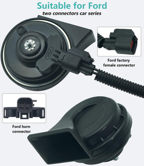 NEOGET horn held in hand illustrating compact size and easy mounting