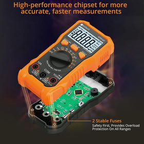 Neoteck illuminated LCD display offering clear readings in low light