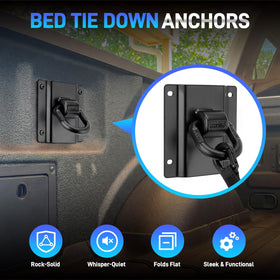 NEOVIRE anchor with straps securing cargo to prevent shifting