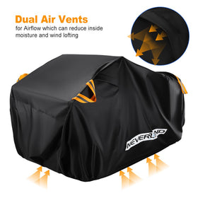 NEVERLAND air vent with Velcro for moisture escape and better airflow