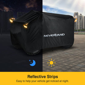 NEVERLAND water beading on fabric demonstrating waterproof performance