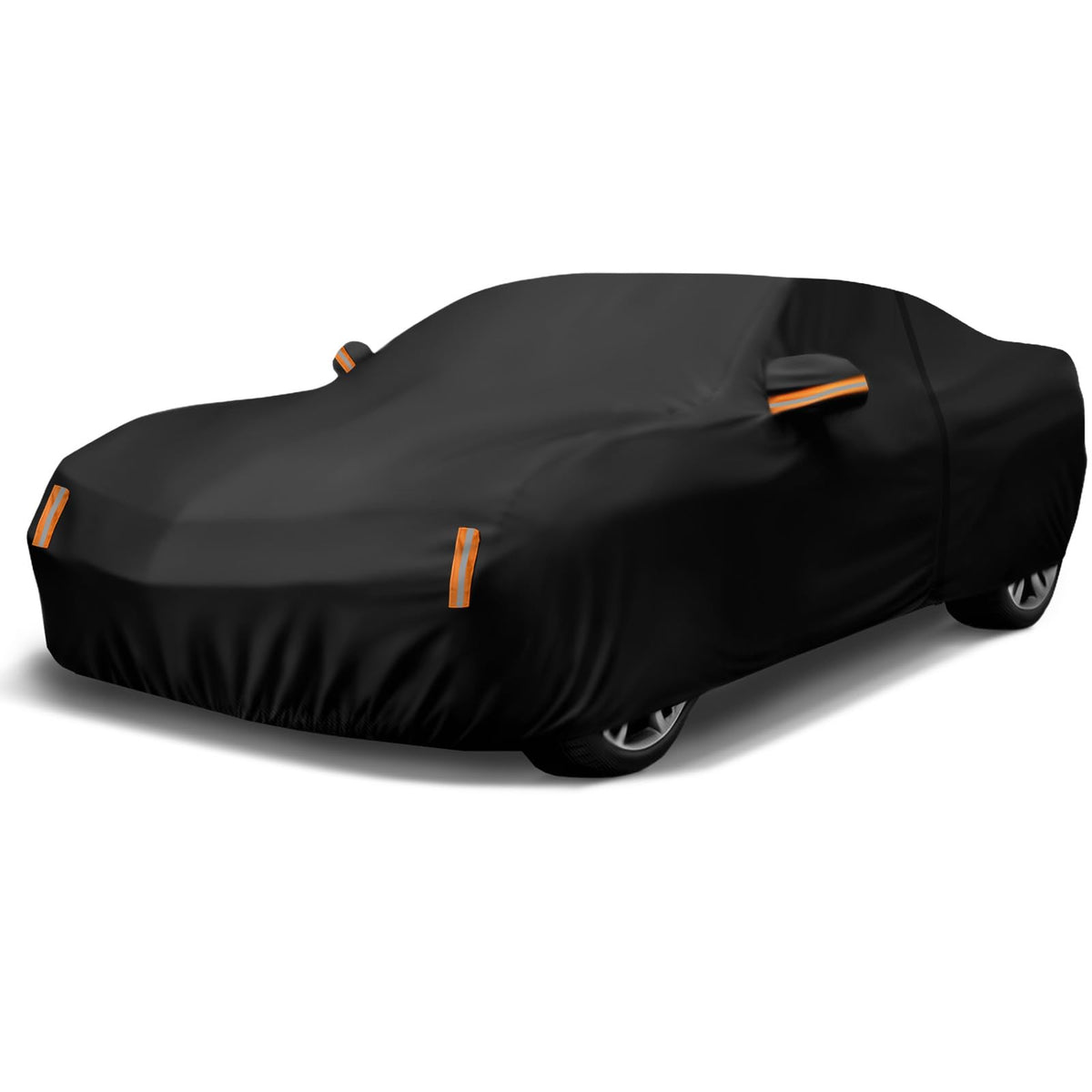 NEVERLAND Camaro cover front profile showing tailored fit and paint protection benefit