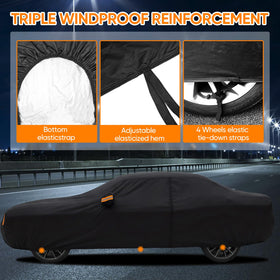 NEVERLAND wheel strap fastening securing cover during wind