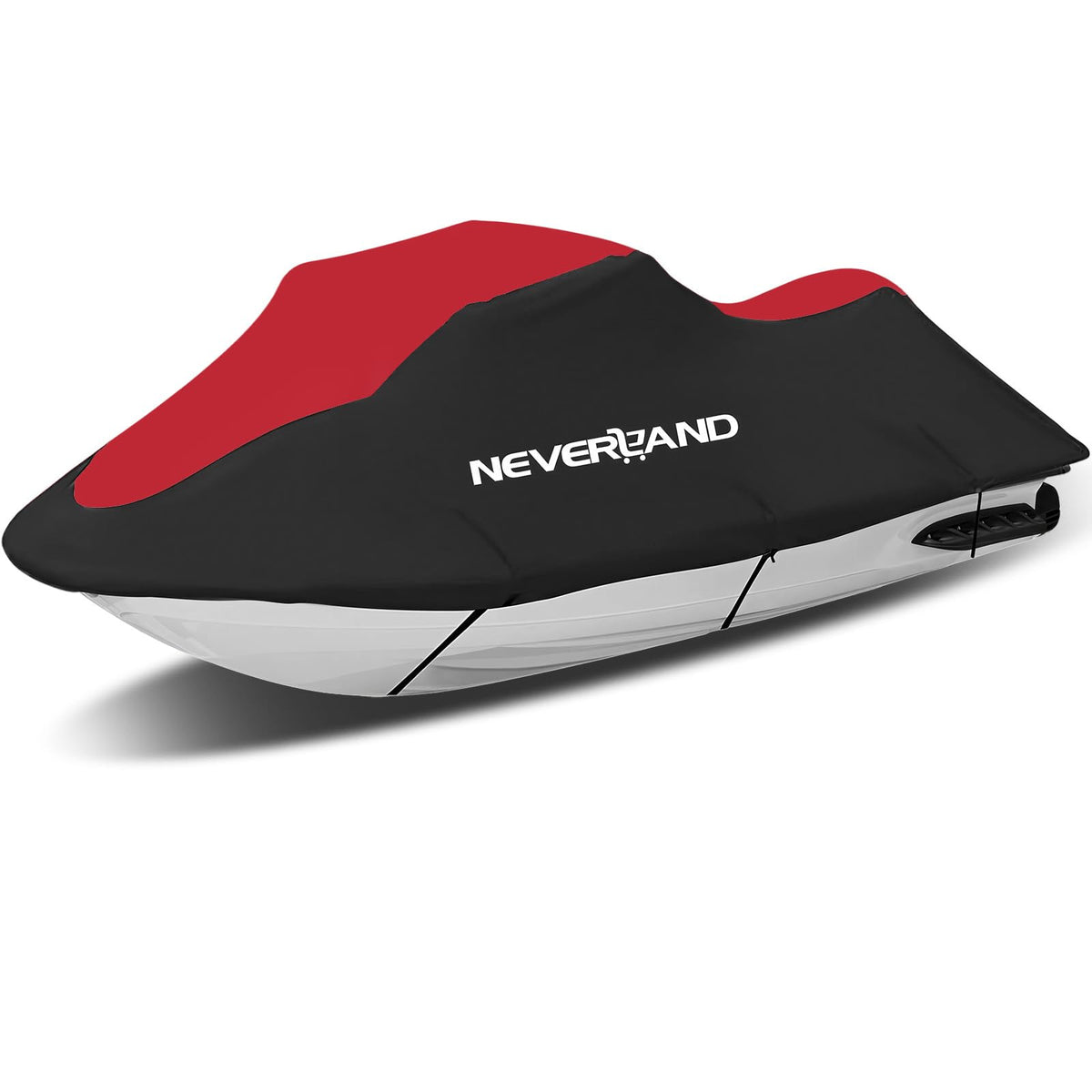 NEVERLAND front view red cover showing complete protection and visibility