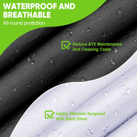 NEVERLAND reflective strip and handle visible for safer nighttime handling