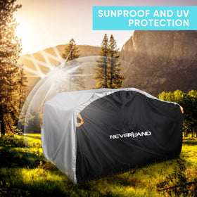NEVERLAND storage bag with folded cover for compact transport and organization