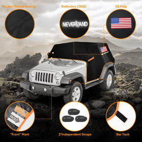 NEVERLAND reflective strips detail improving night visibility and safety