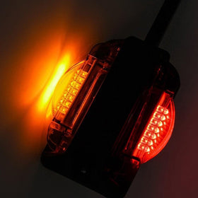NEW SUN close-up of LED lens details highlighting high-output diodes and focused beam