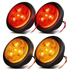 NEW SUN front view of the 2.5 inch marker light pack showing product and colors