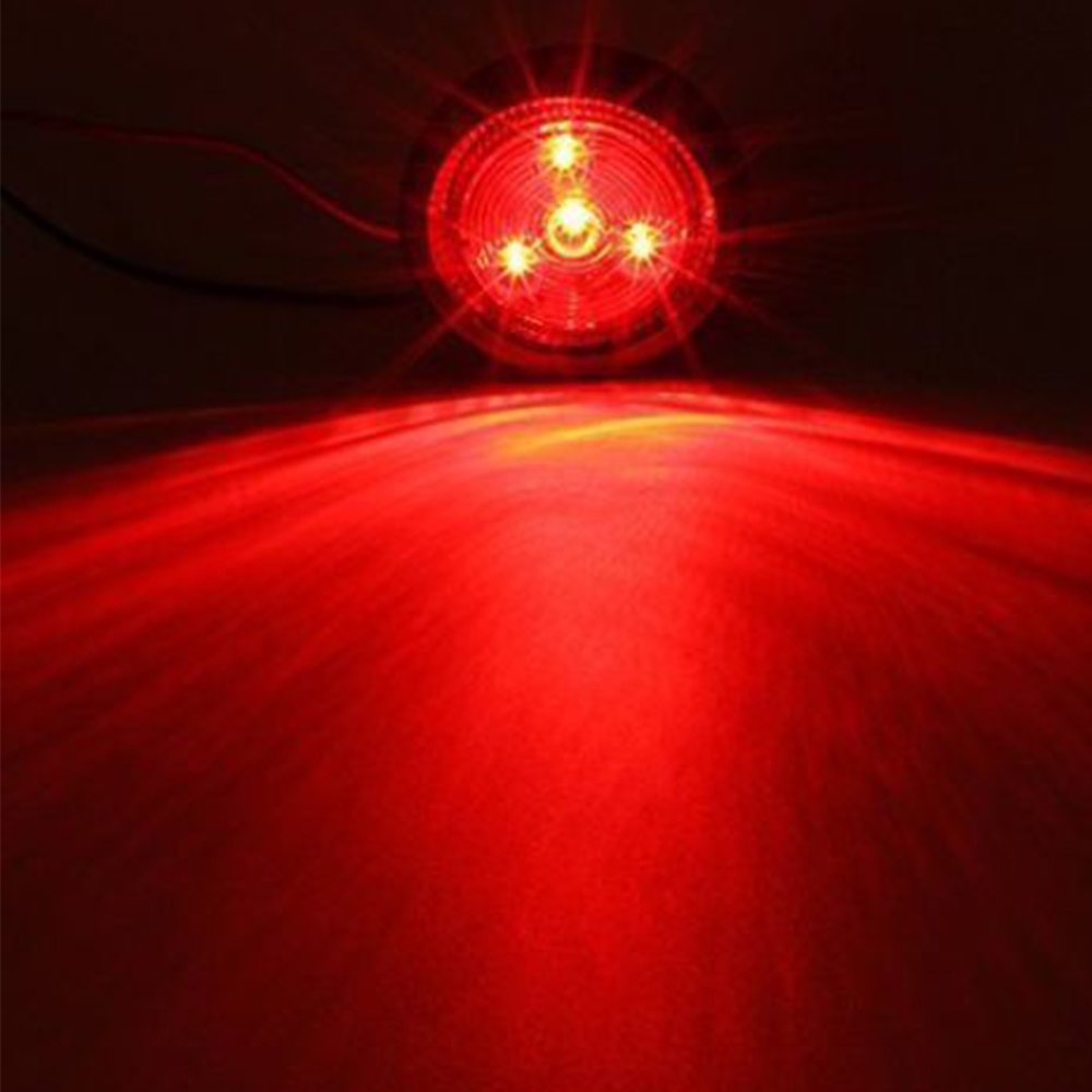 NEW SUN marker light wet surface during spray test showing waterproof reliability
