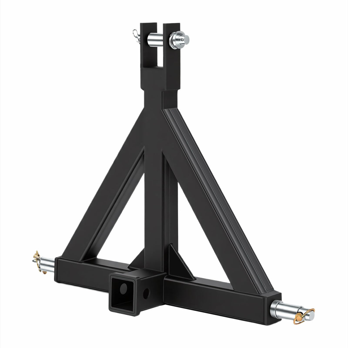 NEWBULIG front view receiver hitch showing clean fit and quick hookup benefit