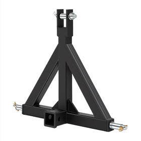NEWBULIG front view receiver hitch showing clean fit and quick hookup benefit