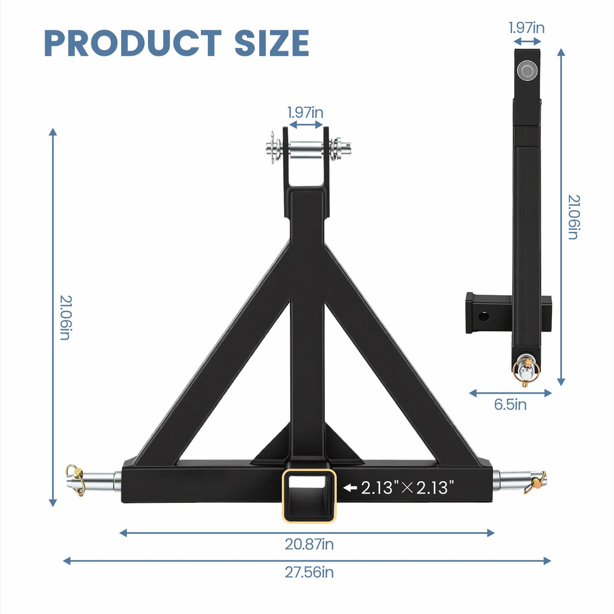 NEWBULIG included pins and hardware kit for fast, complete installation
