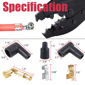 Newdeli brass coil terminals in 180°, 90° and straight shapes for 8mm wire