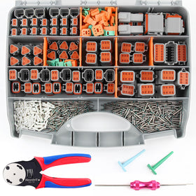 Newdeli front packaging showing full 636PCS kit and tools for quick identification and inventory