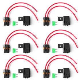 Newdeli front view of six-pack fuse holders showing compact kit and protection