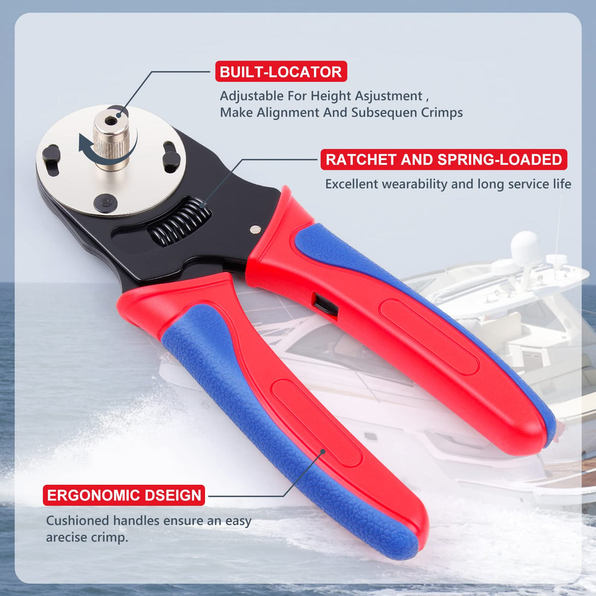 Newdeli pin removal tool extracting a pin from a DT housing for safe serviceability